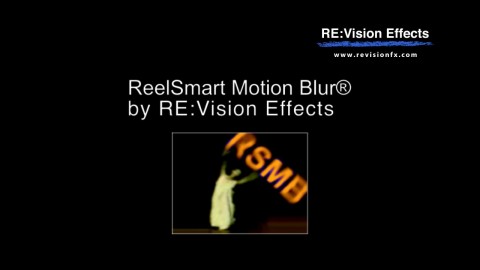 ReelSmart Motion Blur Pro 6.2.1[ReVisionFX][Plugins]